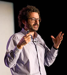 Dr. Neil Gershenfeld, photographed at Etech by James Duncan Davidson