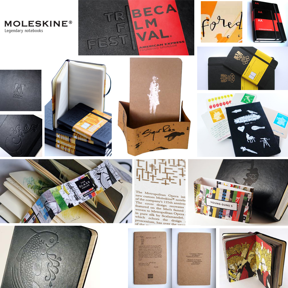 Custom Edition Moleskines