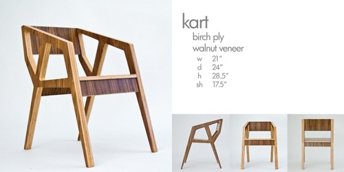 The Kart Chair By Harbenger Duo