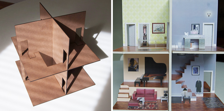 flat pack dolls house