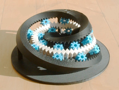 ساخت چرخ دنده با استفاده از پرینتر سه بعدی 