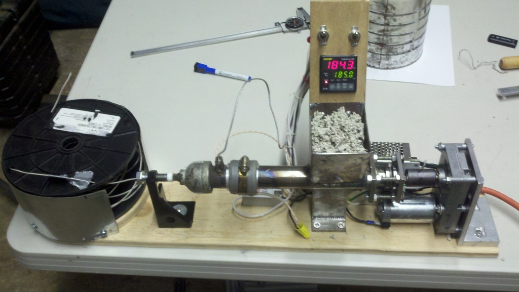 filament maker open source 3d filabot wee ponoko printing printer recycling plastic plans machine extruder diy homemade printers mechanical