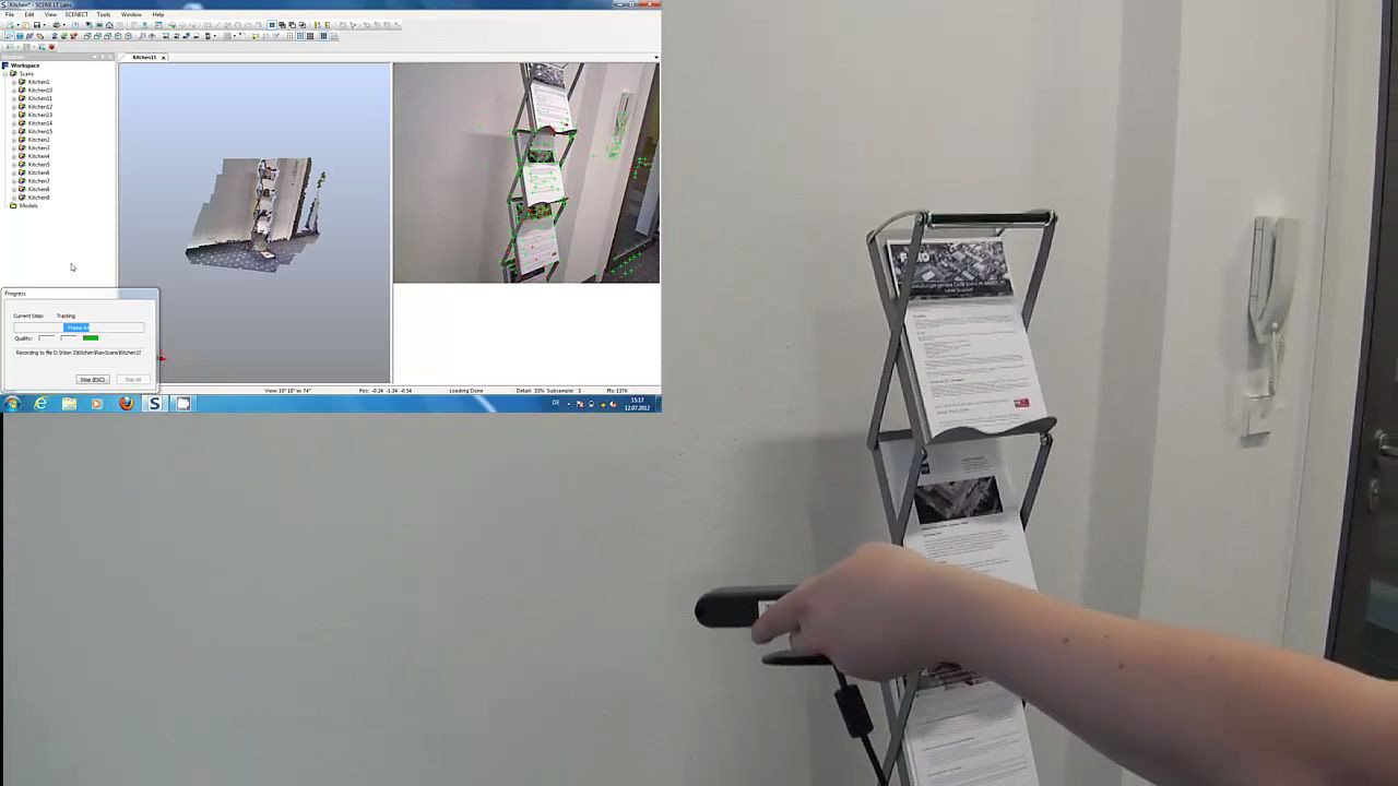 stad schrijven Generator Free app turns Microsoft Kinect into 3D scanner