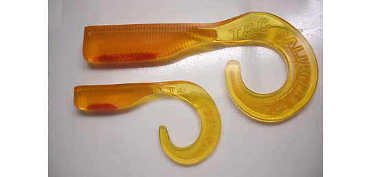 DIY fishing lures from 3D printed models and silicone molds