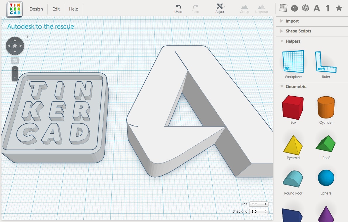 Tinkercad finds a new home at Autodesk
