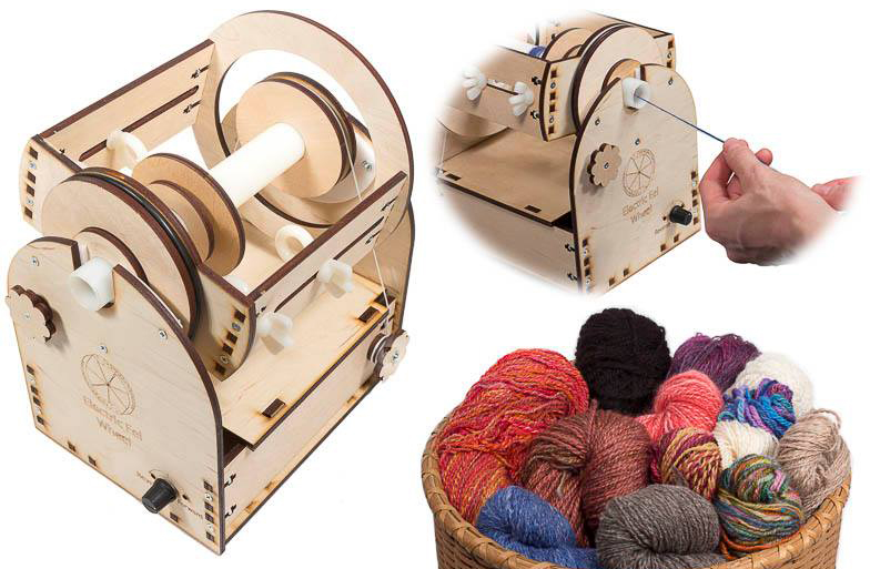 Spin Your Own Wool Yarn With The Electric Eel Wheel