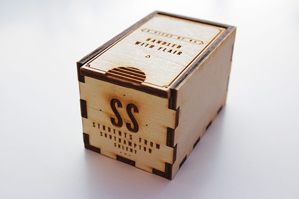 D&AD New Blood Festival - Mini Cargo Crate Tradeshow Giveaway