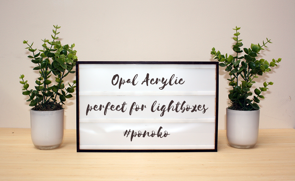 Make Oh-So On-Trend Light Boxes