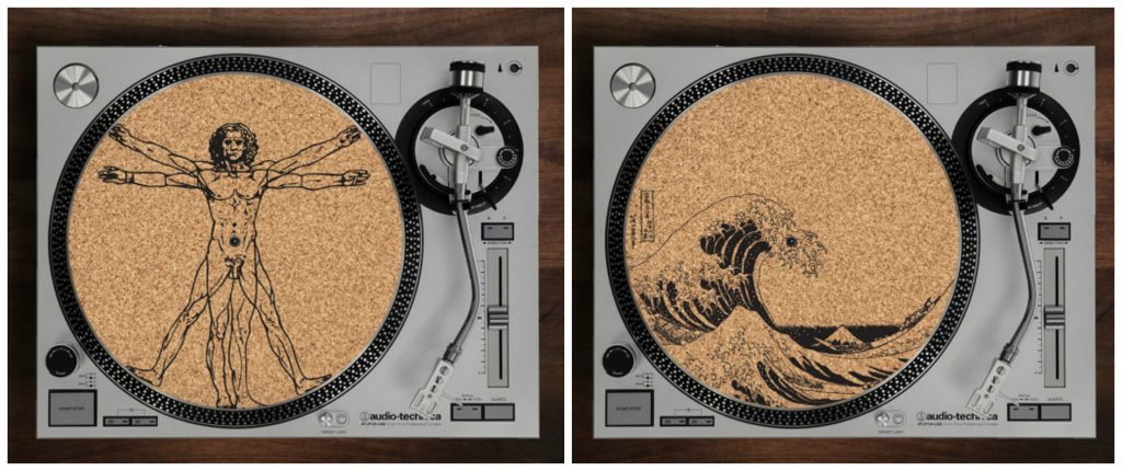 Laser Cut Cork Turntable Slipmat