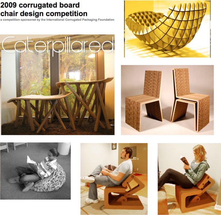 Corrugated Chair Competition Finalists