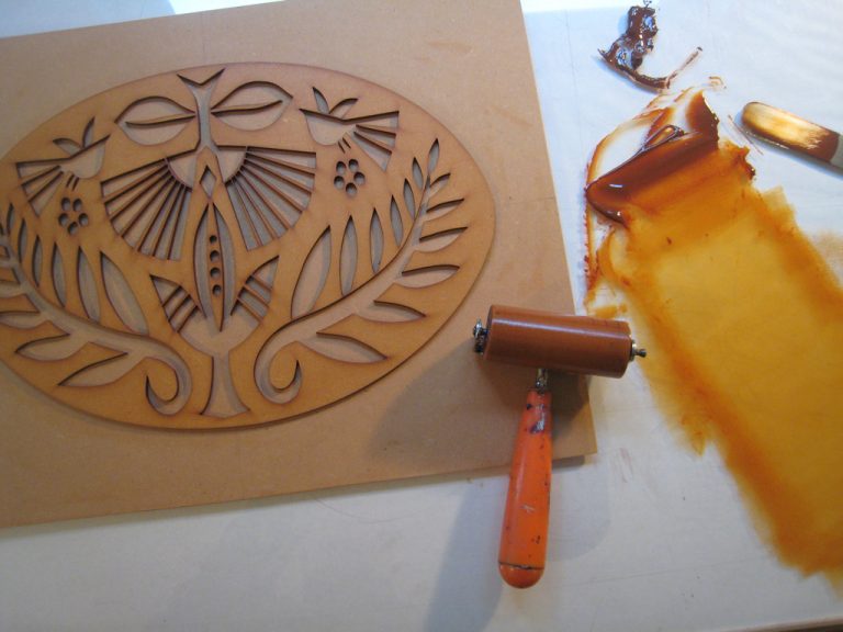 Laser cut silhouettes