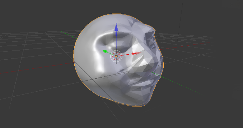 Low polygon mesh tutorial image