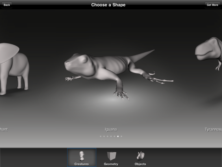 Autodesk 123D Sculpt lets you virtually sculpt 3D models on the iPad