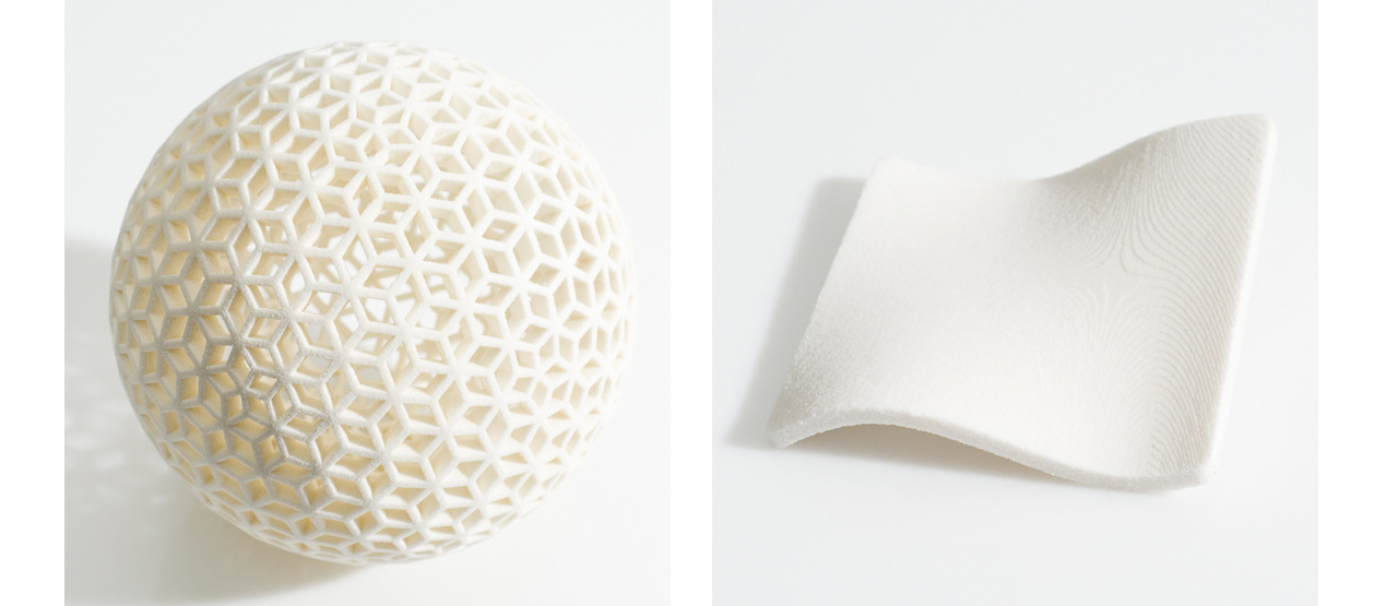 NEW material for 3D printing: white plaster