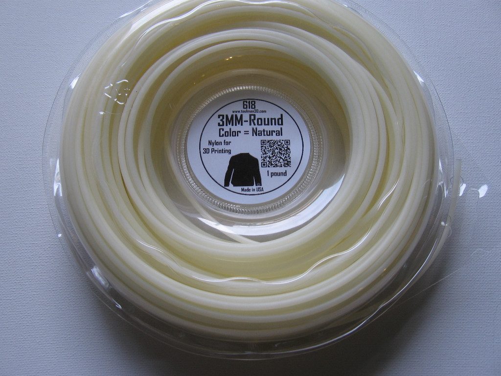 Nylon filament made by Taulman 3D