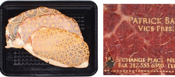 laser cut meat cards