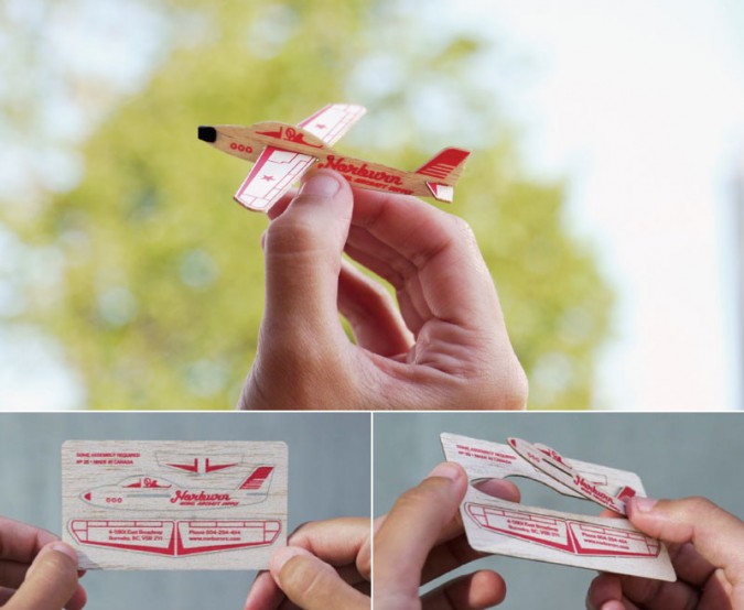 glider business card