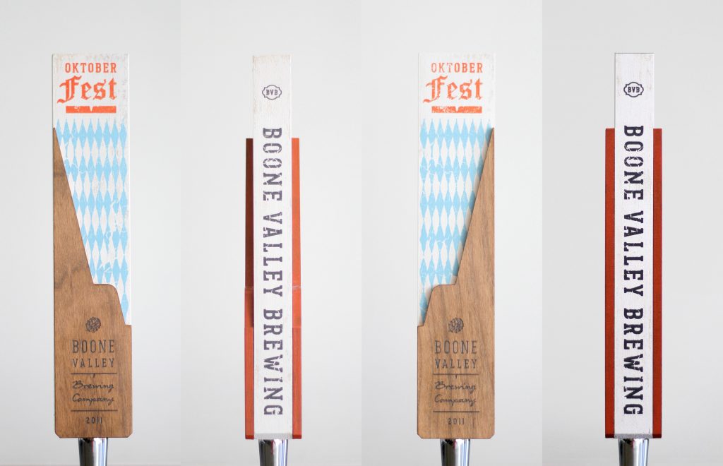 Boone Valley Brewing Oktoberfest Custom Beer Tap Handles