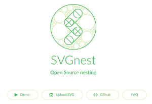 SVGnest Automated Nesting Tool