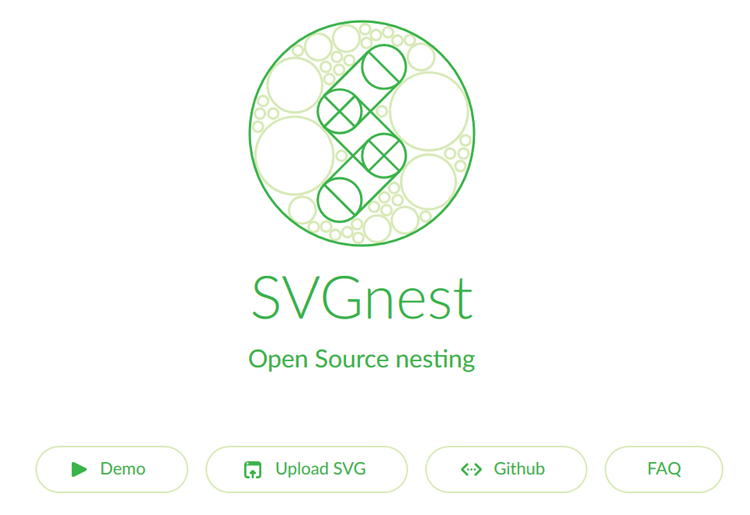 SVGnest Automated Nesting Software Tool