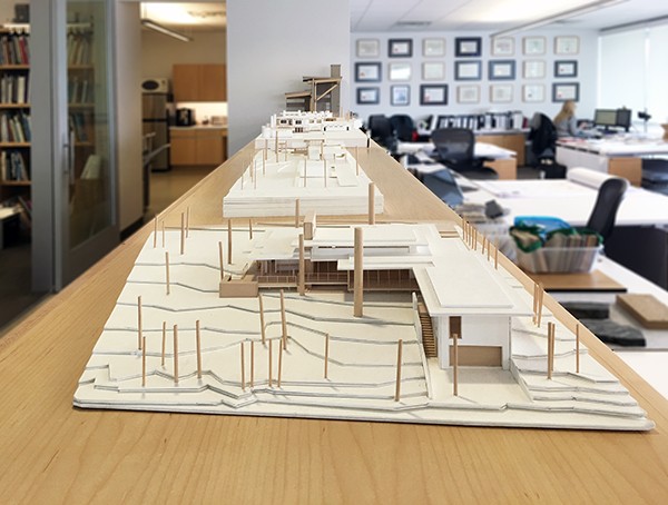 Building Architectural Models with White Mat Board from Life Of An Architect