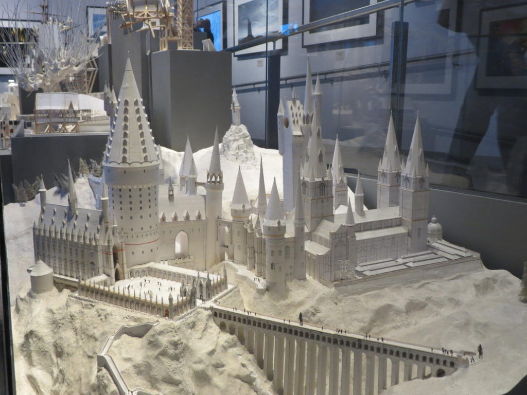 White Mat Board Model Harry Potter Studio Sets Tour from David Neat