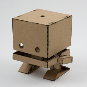 Laser Cut Natural Cardboard TJBot