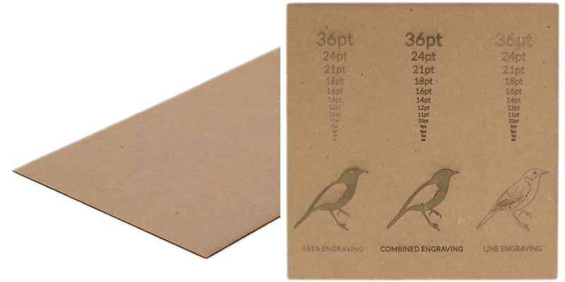 Natural Cardboard Sheet