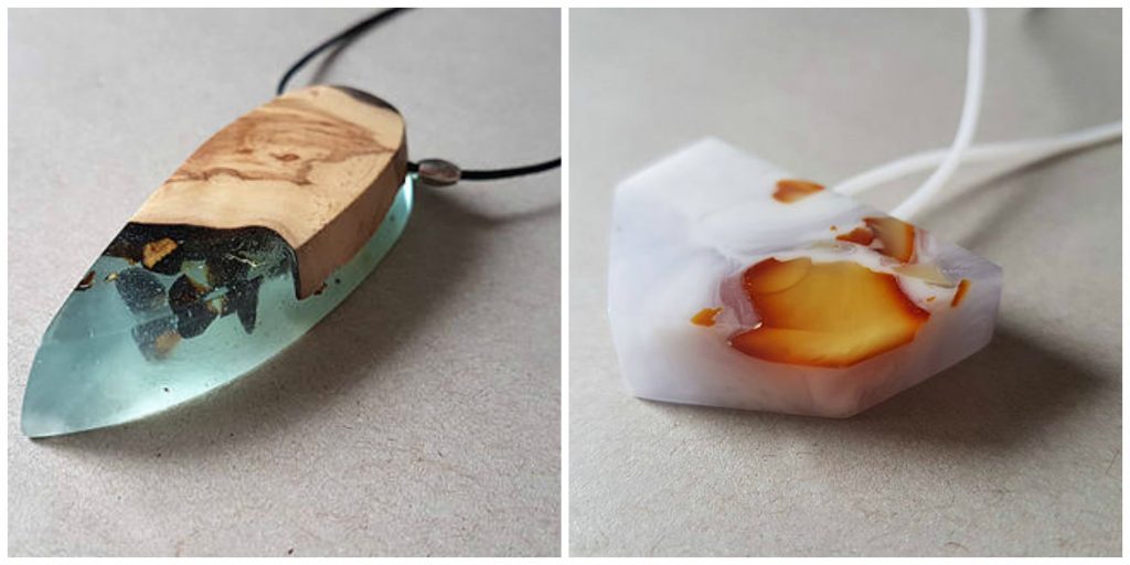 Resin Necklaces