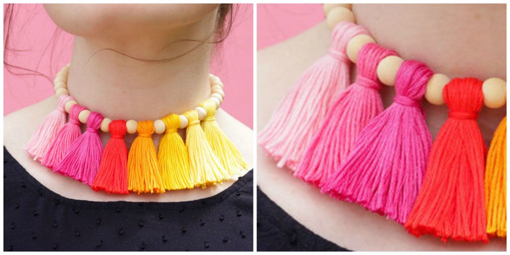 DIY Tassel Necklace