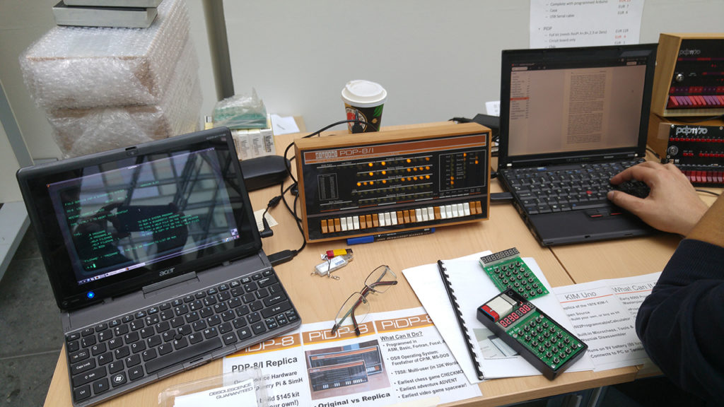 Raspberry Pi replica PDP-8/I