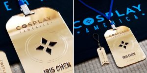 Mirror Acrylic Event Name Badges