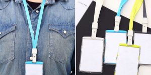 Plastic Name Badge Covers