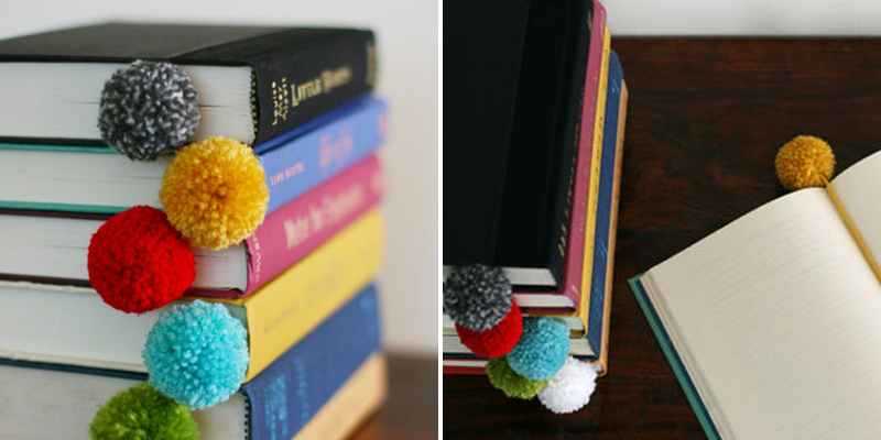 Make Bookmarks - Pom Pom