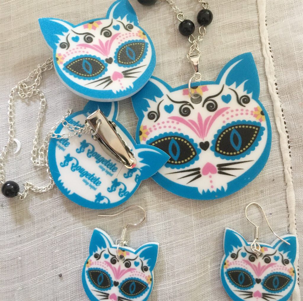 2017 Review 14 - Digital Printed Materials Cat Jewelry 1