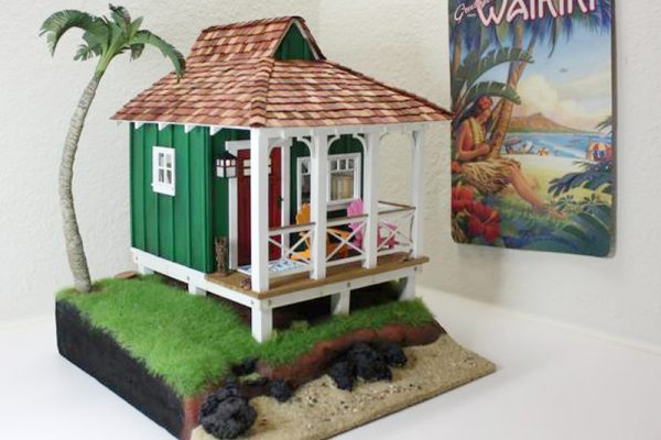 Wishcraft Studio 1 - Wooden Dollhouse Exterior