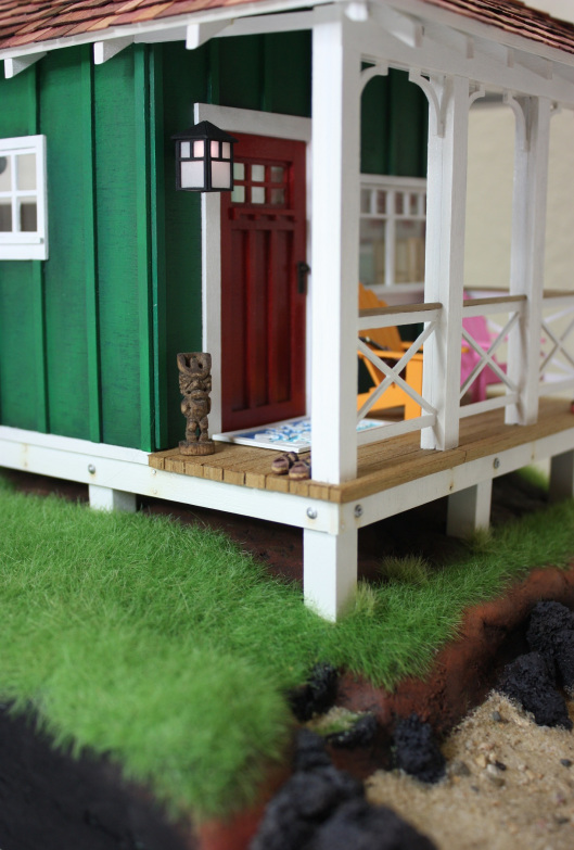 Wishcraft Studio 10 - Wooden Dollhouse Front Porch