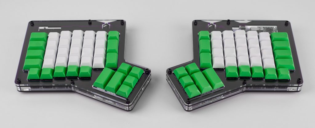 Ergonomic Mechanical Keyboard 2 - Profet Acrylic ErgoDox