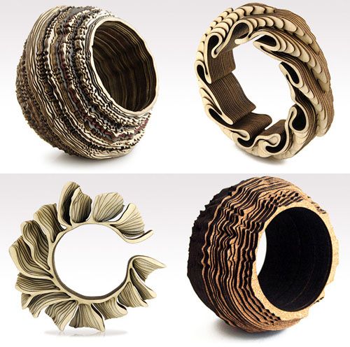 Laser Cut Products 06 - Anthony Roussel 3D Bracelets