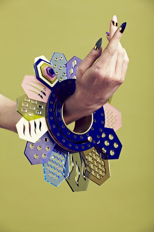 Laser Cut Products 15 - Alexandra Druzhinin Shape Changing Bracelet