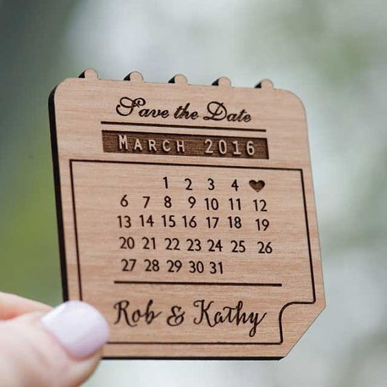 Laser Cut Products 25 - Styline Designs Save The Date Magnets