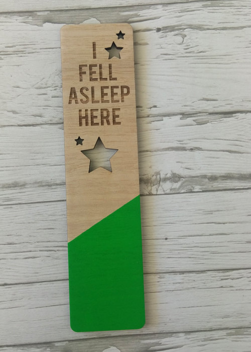 Laser Cut Products 41 - LasercraftWorkshop Painted Wood Bookmarks