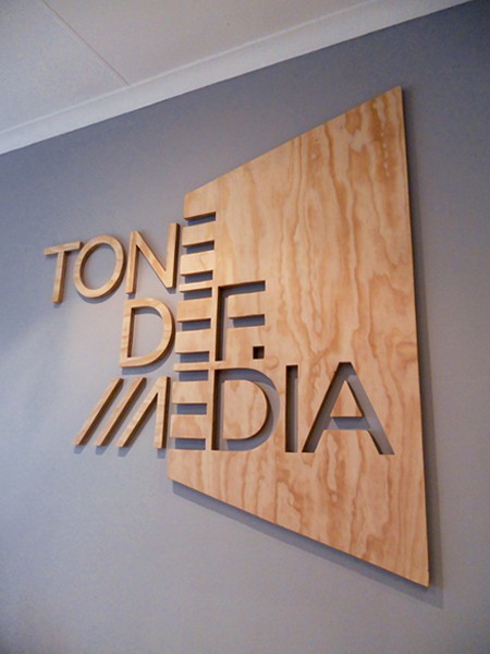 Laser Cut Products 44 - Tigermouse Design Office Sign
