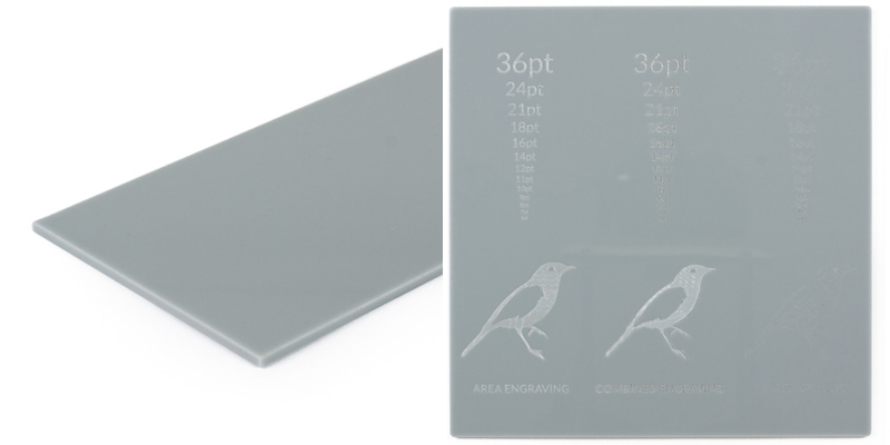 9 Gray Acrylic Sheet