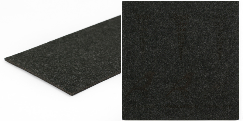 Synthetic Felt 10 - Charcoal Sheet