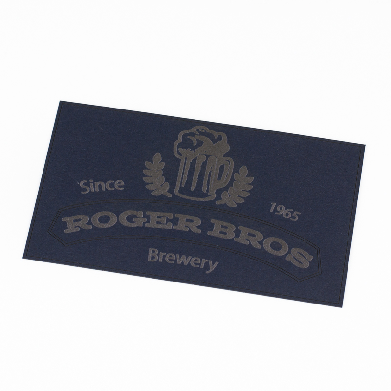 Cardstock Paper 14 - Navy Blue Business Card