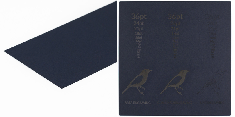 Cardstock Paper 16 - Navy Blue Sheet