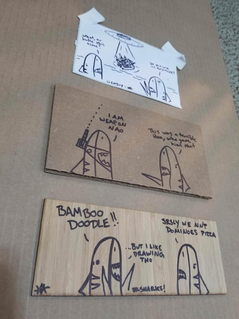 Lixie Labs LED Nixie Clock 11 - Packaging Doodle