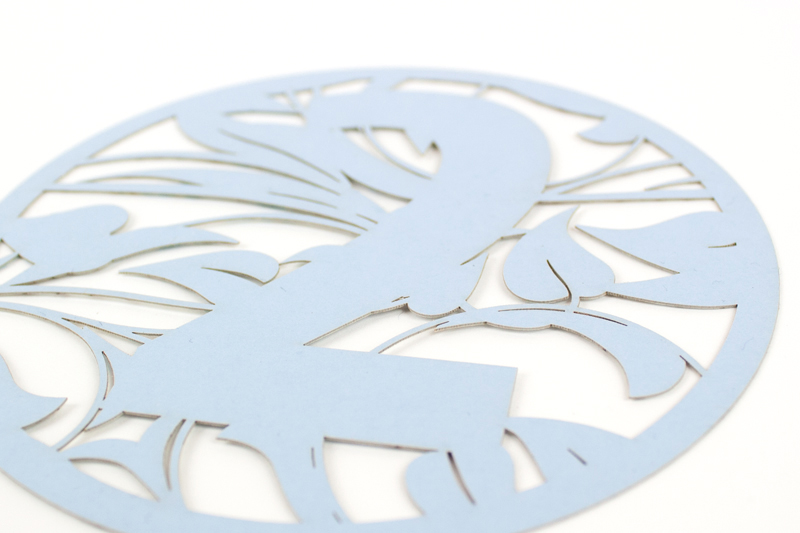 Swallow Blue Cardstock Paper 6 - Weddng Table Number