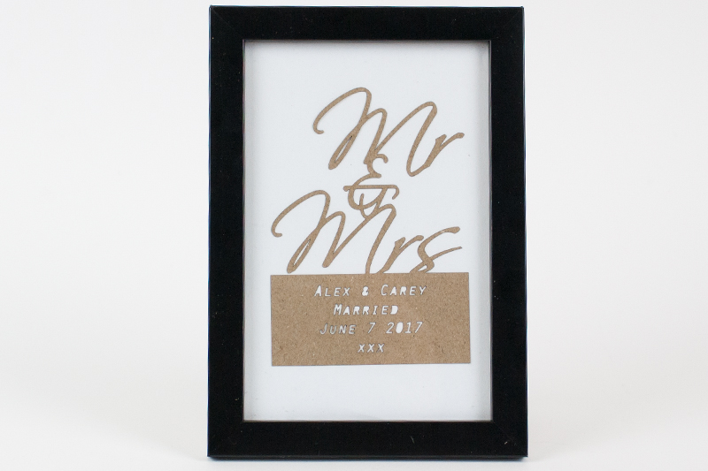 Brown Kraft Cardstock Paper 6 - Wedding Anniversary Gift